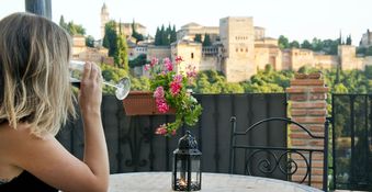 appartament granada andalusie rondreis spanje natuurlijk zicht op alhambra